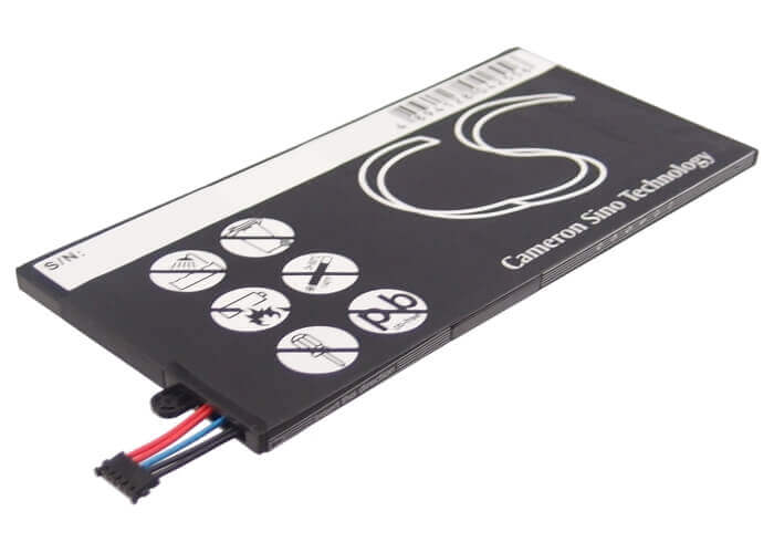 3.7V, Li-Polymer, 4000mAh, Tablet battery fits Samsung, Aa1za18bs/t-b, Galaxy Tab, Galaxy Tab 7.0, 14.80Wh Tablet Cameron Sino Technology Limited