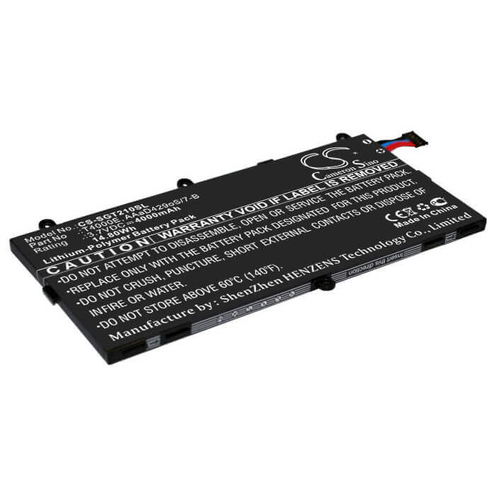 3.7V, Li-Polymer, 3600mAh, Tablet battery fits Samsung, Aaad429os/7-b, Galaxy Tab 3 7.0, Galaxy Tab 3 Kids, 13.32Wh Tablet Cameron Sino Technology Limited