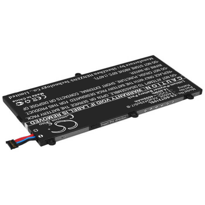 3.7V, Li-Polymer, 3600mAh, Tablet battery fits Samsung, Aaad429os/7-b, Galaxy Tab 3 7.0, Galaxy Tab 3 Kids, 13.32Wh Tablet Cameron Sino Technology Limited