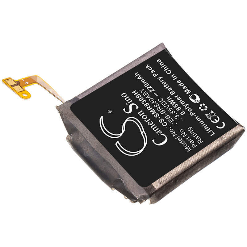 3.85V, Li-Polymer, 220mAh, Smartwatch battery fits Samsung, Eb-br830aby, Galaxy Watch Active2 40mm, Sm-r830, 0.85Wh Smartwatch Cameron Sino Technology Limited