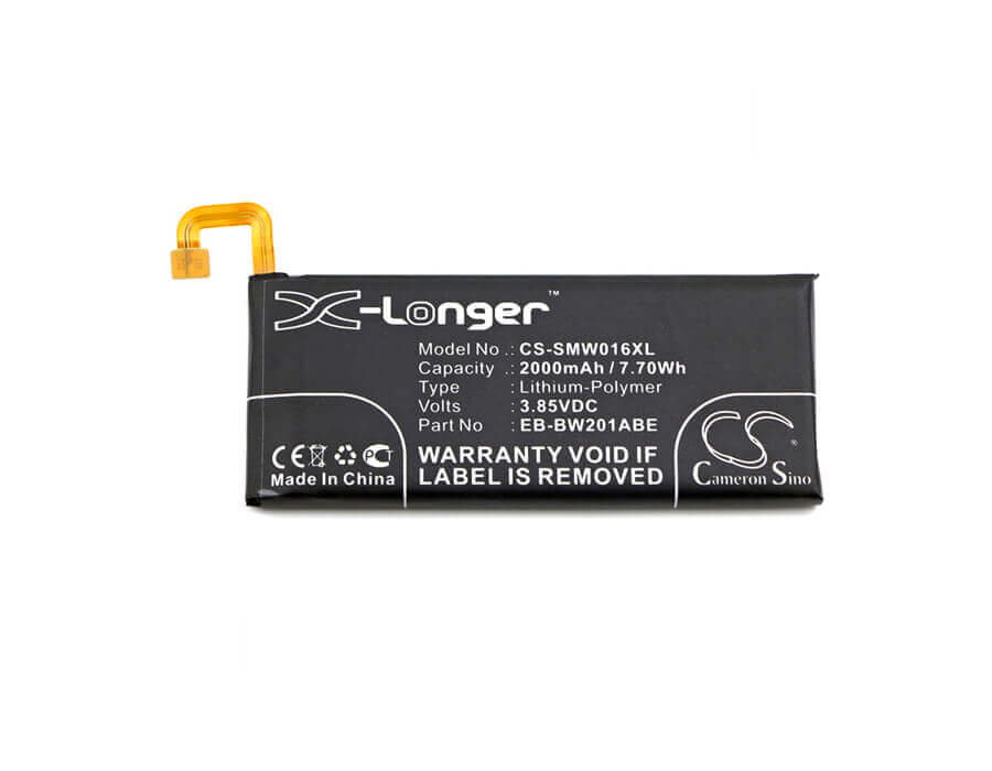 3,85V, Li-Polymère, 2000mAh, Batterie de smartphone compatible avec Samsung, Bw201abe, Golden 3, W2016, 7,7Wh Mobile, Smartphone Cameron Sino Technology Limited (Smartphone)