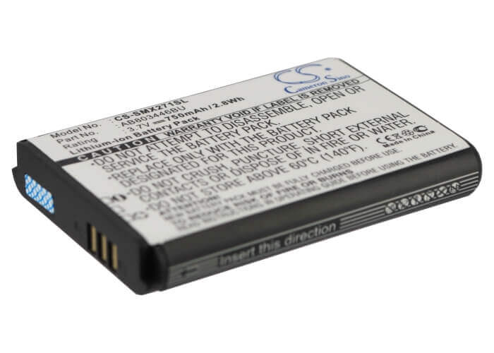 3.7V, Li-ion, 750mAh, SmartPhone battery fits Samsung, Ab803446ba, B2710 Solid, Gt-b2710, 2.78Wh Mobile, SmartPhone Cameron Sino Technology Limited (Smartphone)