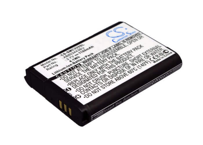 3.7V, Li-ion, 1100mAh, Batterie de smartphone compatible avec Samsung, Ab803443bu, Gt-c3350, Solid Xcover, 4.07Wh Mobile, Smartphone Cameron Sino Technology Limited (Smartphone)