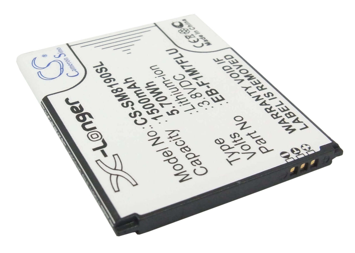 3.8V, Li-ion, 1500mAh, SmartPhone battery fits Samsung, Eb-f1m7flu, Galaxy S 3 Mini, Galaxy S Iii Mini, 5.7Wh Mobile, SmartPhone Cameron Sino Technology Limited (Smartphone)