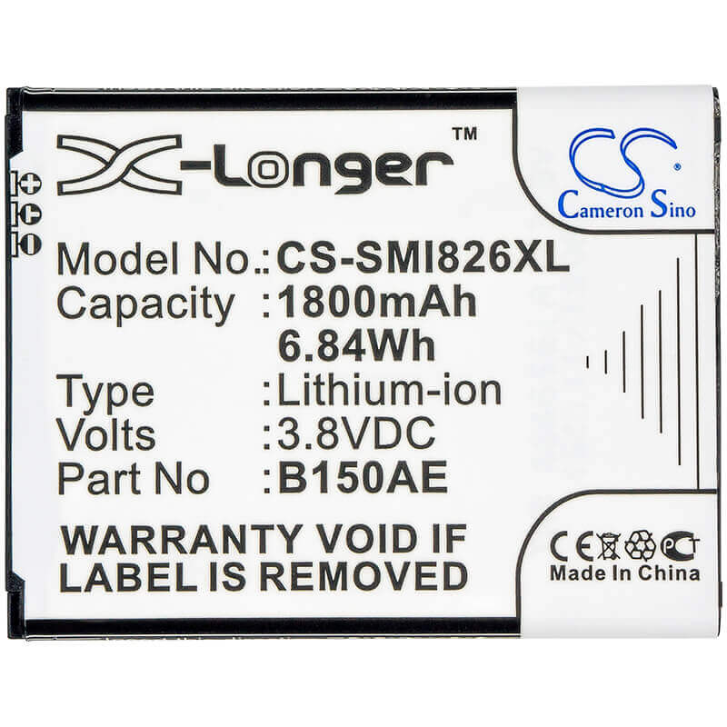 3,8V, Li-ion, 1800mAh, Batterie de smartphone compatible avec Samsung, B150ac, Galaxy Core, Galaxy Core Duos, 6,84Wh Mobile, Smartphone Cameron Sino Technology Limited (Smartphone)