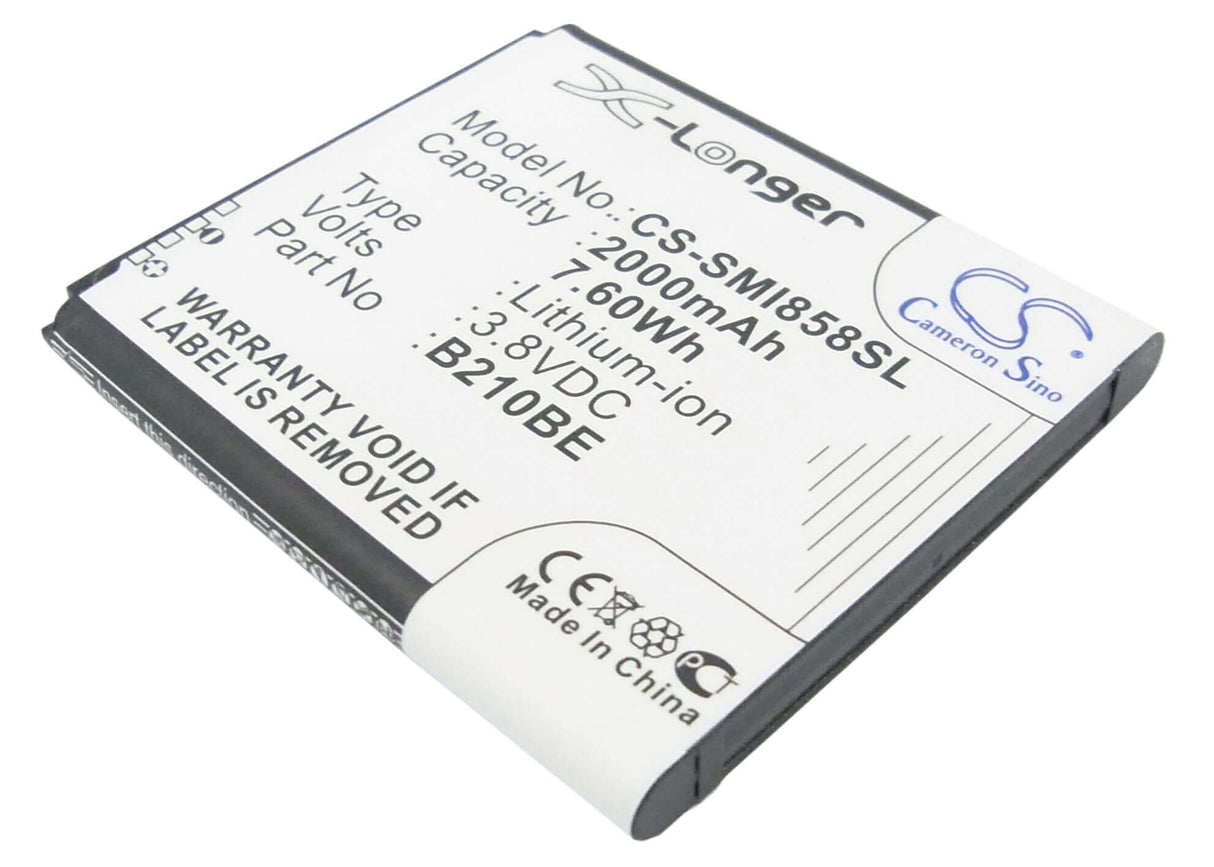 3.8V, Li-ion, 2000mAh, SmartPhone battery fits Samsung, B210bc, Galaxy Core Advance, Gt-i8580, 7.6Wh Mobile, SmartPhone Cameron Sino Technology Limited (Smartphone)