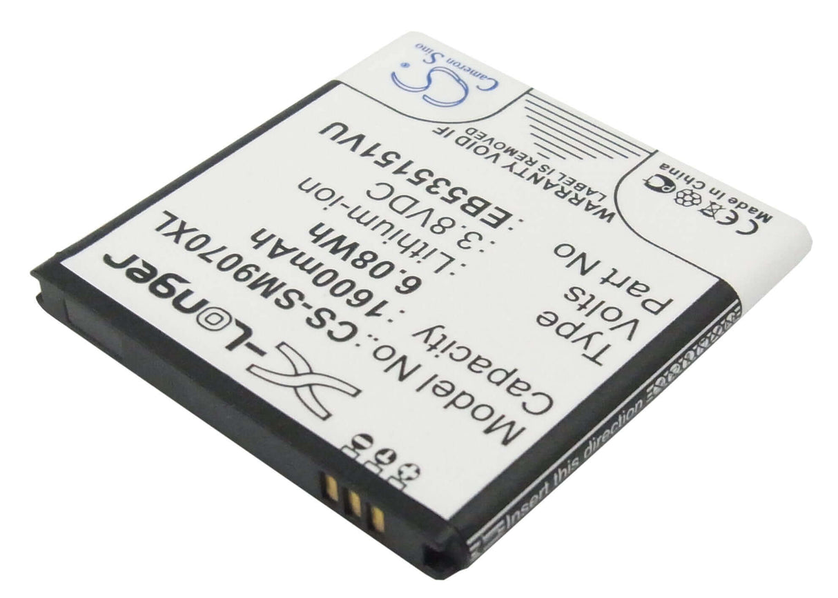 3.8V, Li-ion, 1600mAh, Batterie de smartphone compatible Samsung, Eb535151vu, Galaxy S Advance, Gt-b9120, 6.08Wh Mobile, Smartphone Cameron Sino Technology Limited (Smartphone)