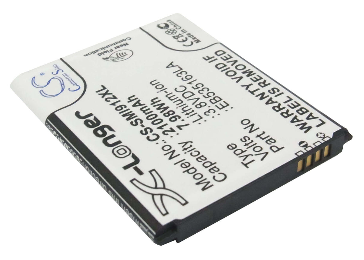 3,8V, Li-ion, 2100mAh, batterie de smartphone compatible avec Samsung, (Noir), Eb535163la, Galaxy Grand, Galaxy Grand Duos, 7,98Wh Mobile, Smartphone Cameron Sino Technology Limited (Smartphone)