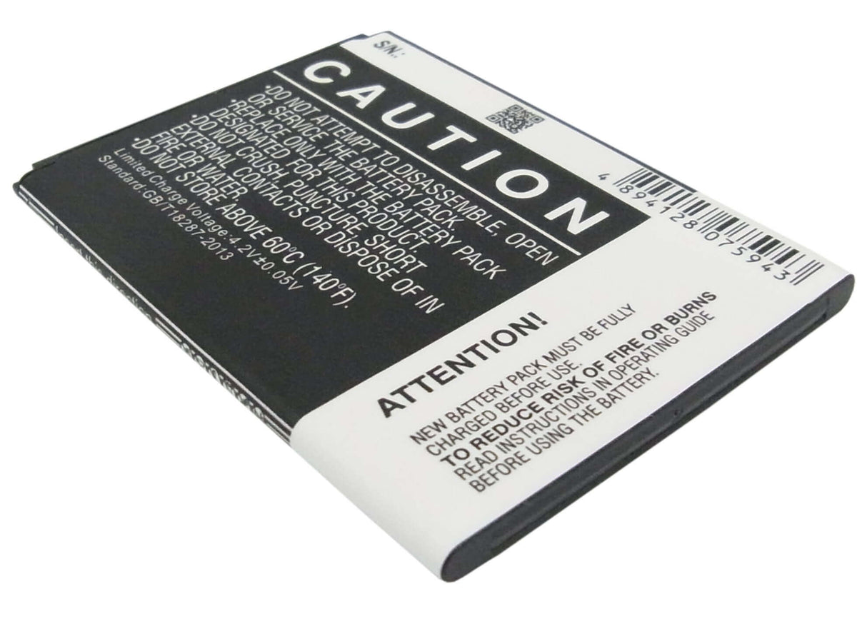 3.7V, Li-ion, 1900mAh, SmartPhone battery fits Samsung, (Black),B500ae, Galaxy S4 Mini, Galaxy S4 Mini Duos, 7.03Wh Mobile, SmartPhone Cameron Sino Technology Limited (Smartphone)
