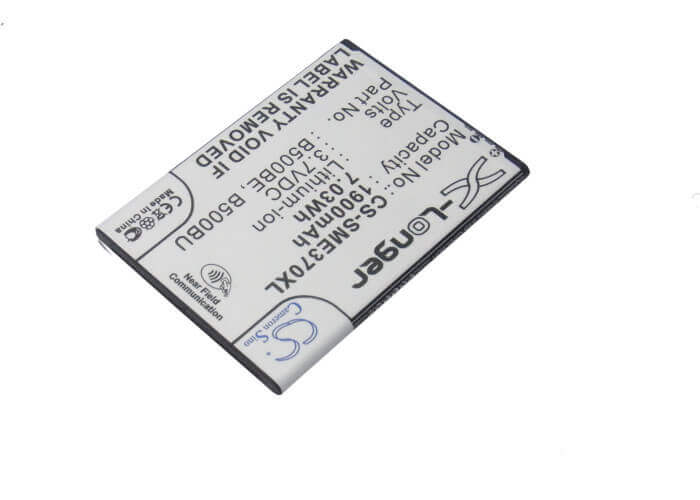 3.7V, Li-ion, 1900mAh, SmartPhone battery fits Samsung, (V2),B500ae, Galaxy S4 Mini, Galaxy S4 Mini Duos, 7.03Wh Mobile, SmartPhone Cameron Sino Technology Limited (Smartphone)