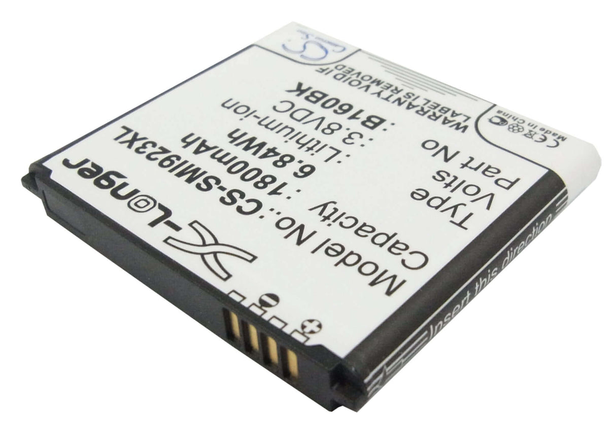 3.8V, Li-ion, 1800mAh, SmartPhone battery fits Samsung, B160be, Galaxy Folder, Galaxy Golden, 6.84Wh Mobile, SmartPhone Cameron Sino Technology Limited (Suspended)