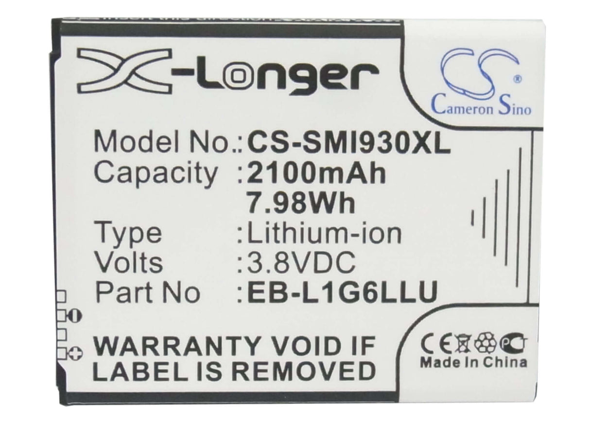 3.8V, Li-ion, 2100mAh, SmartPhone battery fits Samsung, At&t, Eb585158lp, Galaxy S 3, Galaxy S Iii, 7.98Wh Mobile, SmartPhone Cameron Sino Technology Limited (Smartphone)