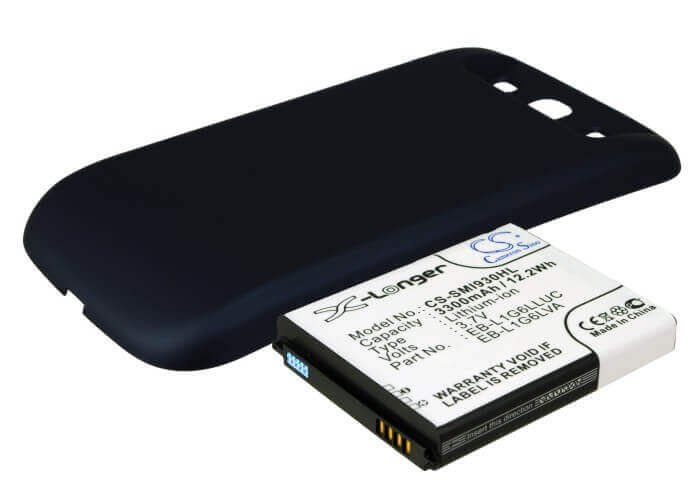 3.7V, Li-ion, 3300mAh, batterie de smartphone compatible avec Samsung, Eb-l1g6llu, Galaxy S3, Galaxy Siii, 12.21Wh Mobile, Smartphone Cameron Sino Technology Limited (Smartphone)