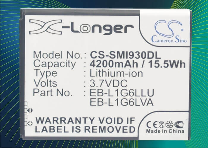 3.7V, Li-ion, 4200mAh, SmartPhone battery fits Samsung, Eb-l1g6lluc, Galaxy S3, Galaxy Siii, 15.54Wh Mobile, SmartPhone Cameron Sino Technology Limited (Suspended)
