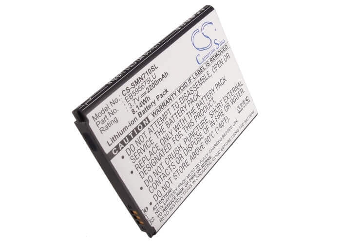 3.7V, Li-ion, 2200mAh, SmartPhone battery fits Verizon, Sprint, Samsung, Eb595675lu, Galaxy Note 2, Galaxy Note Ii, 8.14Wh Mobile, SmartPhone Cameron Sino Technology Limited (Smartphone)