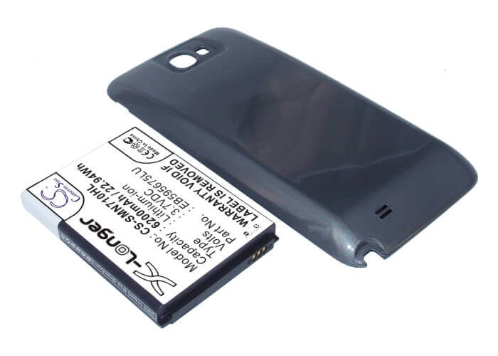 3.7V, Li-ion, 6200mAh, SmartPhone battery fits Samsung, (Grey),Eb595675lu, Galaxy Note 2, Galaxy Note Ii, 22.94Wh Mobile, SmartPhone Cameron Sino Technology Limited (Suspended)