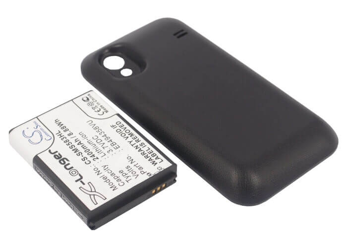 3.7V, Li-ion, 2400mAh, SmartPhone battery fits Samsung, Eb494358vu, Gt-s5830, Gt-s5830i, 8.88Wh Mobile, SmartPhone Cameron Sino Technology Limited (Suspended)