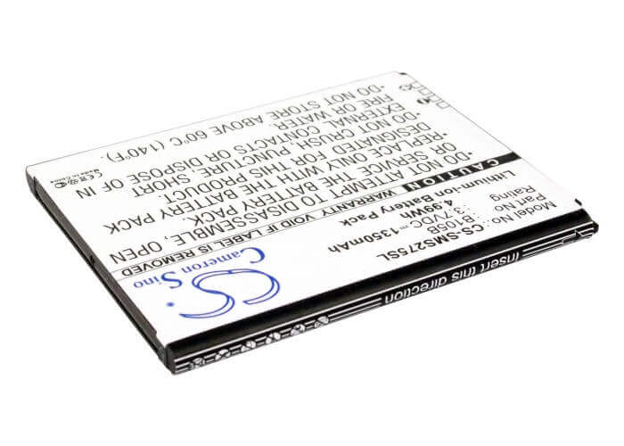 3.7V, Li-ion, 1350mAh, SmartPhone battery fits Samsung, B105bc, Galaxy Ace 3 Lte, Galaxy Light, 5Wh Mobile, SmartPhone Cameron Sino Technology Limited (Smartphone)