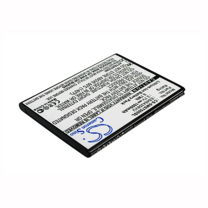3.7V, Li-ion, 1000mAh, SmartPhone battery fits Samsung, Eb464358vu, Galaxy Appeal, Sgh-i827, 3.7Wh Mobile, SmartPhone Cameron Sino Technology Limited (Suspended)