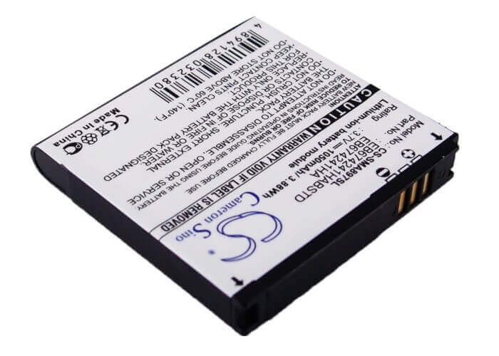 Batterie de smartphone 3,7 V, Li-ion, 1050 mAh, compatible avec Samsung, Eb674241ha, Mythic A897, Mythic Sgh-a897, 3,89 Wh Mobile, SmartPhone Cameron Sino Technology Limited (Suspendu)