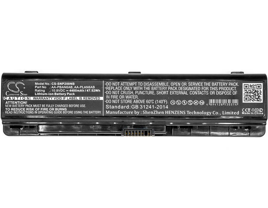 Battery For Samsung, Np200b, Np200b4, Np200b5, Np400b, Np400b2b, Np400b4 10.8v, 4400mah - 47.52wh Notebook, Laptop Cameron Sino Technology Limited