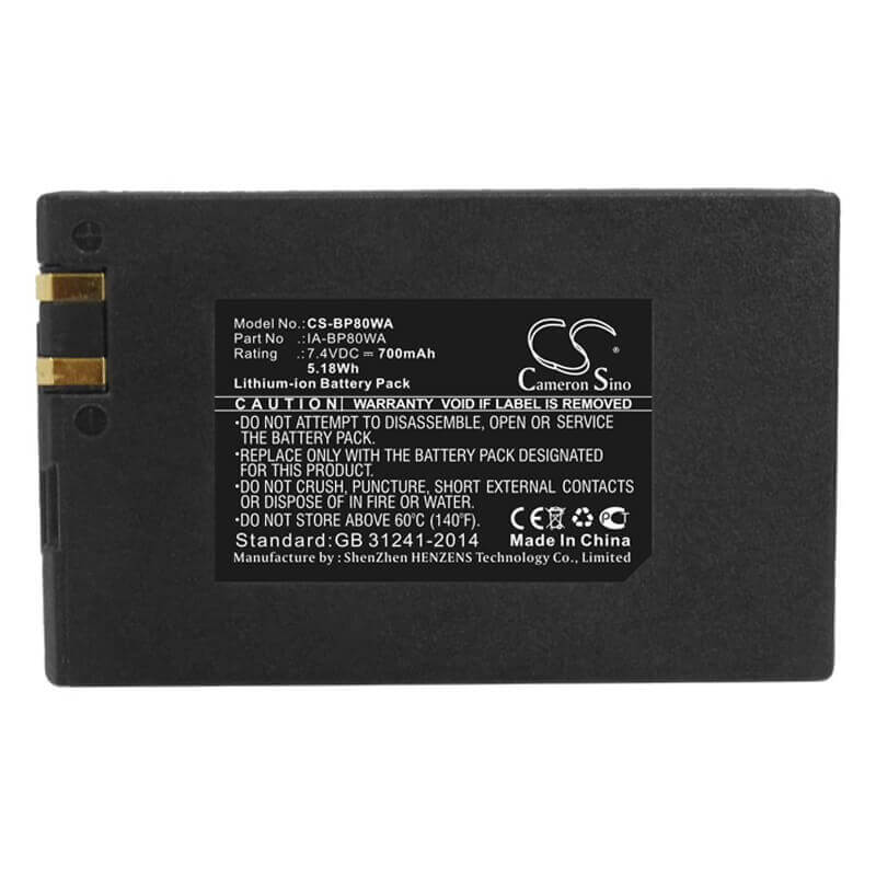 Camera Battery For Samsung Sc-d381, Sc-d382, Sc-d383, Sc-d385, 7.4v, 800mah - 5.92wh Camera Cameron Sino Technology Limited (Suspended)