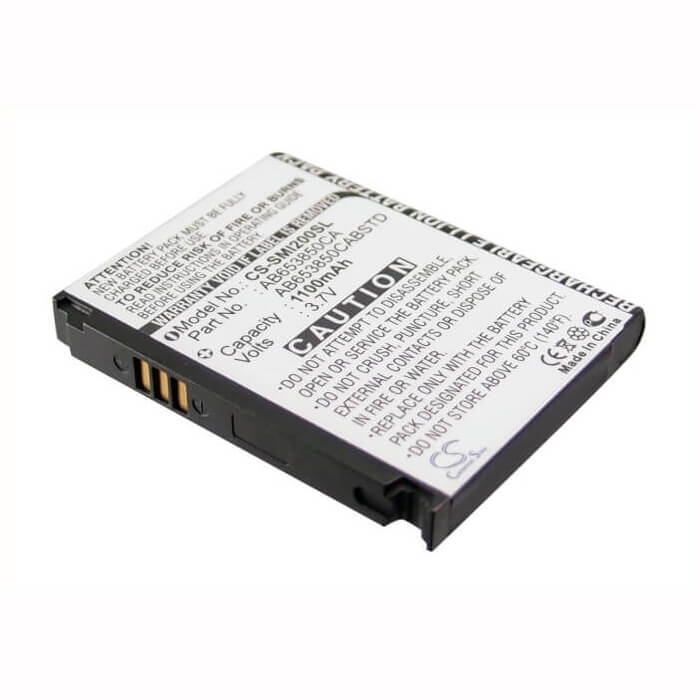 3.7V, Li-ion, 1100mAh, SmartPhone battery fits Samsung, Ab653850ca, Behold Ii T939, Gt-i809, 4.07Wh Mobile, SmartPhone Cameron Sino Technology Limited (Smartphone)