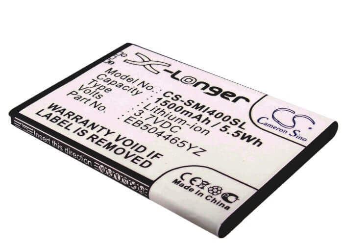 3.7V, Li-ion, 1500mAh, SmartPhone battery fits Uscellular, Samsung, Verizon, Eb504465iz, 4g Lte Mobile Hotspot, Droid Charge I510, 5.55Wh Mobile, SmartPhone Cameron Sino Technology Limited (Smartphone)