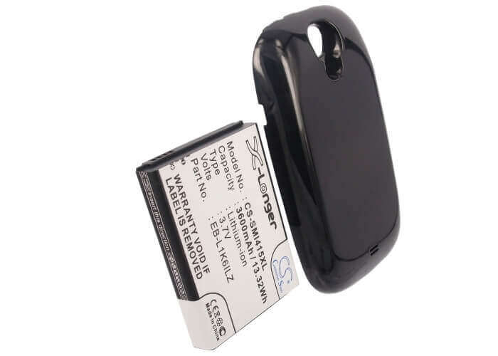 3.7V, Li-ion, 3600mAh, SmartPhone battery fits Verizon, Samsung, Eb-l1k6ilz, Galaxy S Relay 4g, Sch-i415, 13.32Wh Mobile, SmartPhone Cameron Sino Technology Limited (Smartphone)