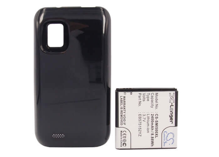 3.7V, Li-ion, 2400mAh, SmartPhone battery fits Samsung, Eb575152yz, Fascinate, Fascinate I500, 8.88Wh Mobile, SmartPhone Cameron Sino Technology Limited (Suspended)