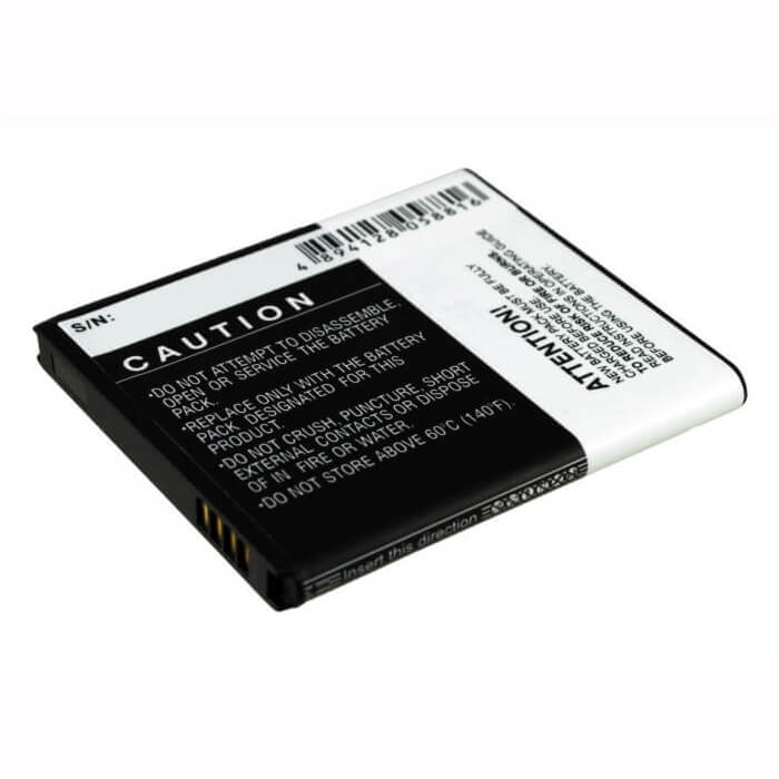 3.7V, Li-ion, 1800mAh, SmartPhone battery fits Verizon, Samsung, (Black),Eb-l1d7ivz, Sch-i515, 6.66Wh Mobile, SmartPhone Cameron Sino Technology Limited (Smartphone)