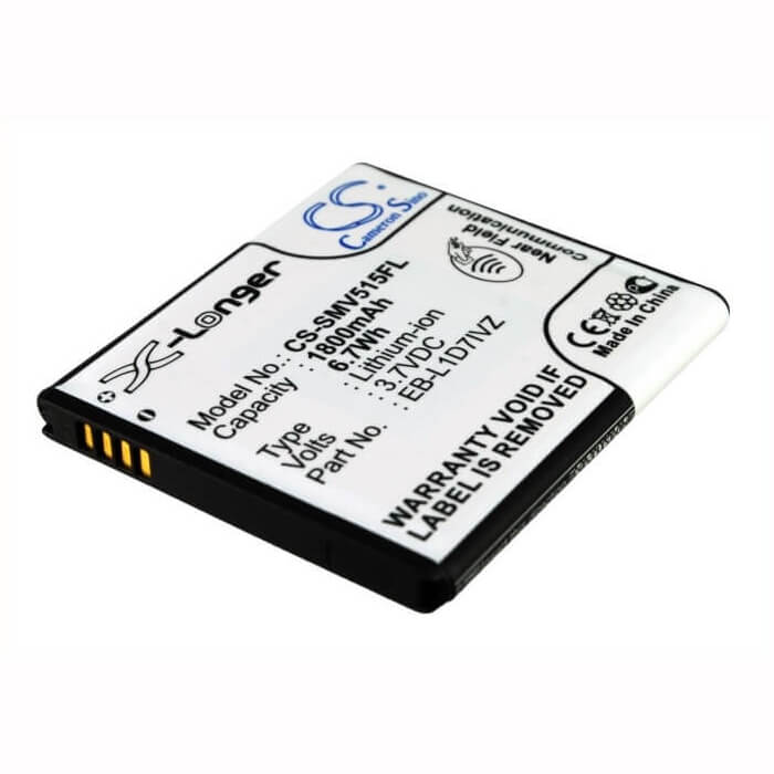 3.7V, Li-ion, 1800mAh, SmartPhone battery fits Verizon, Samsung, (Black),Eb-l1d7ivz, Sch-i515, 6.66Wh Mobile, SmartPhone Cameron Sino Technology Limited (Smartphone)