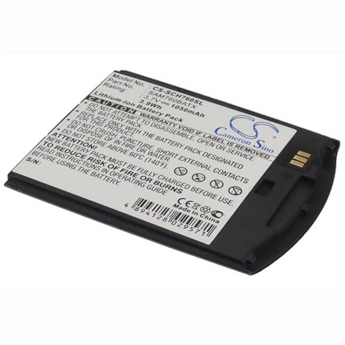 3,7V, Li-ion, 1050mAh, batterie de smartphone compatible avec Verizon, Abc760adzbstd, Sch-i760, 3,89Wh Mobile, SmartPhone Cameron Sino Technology Limited (Suspendu)