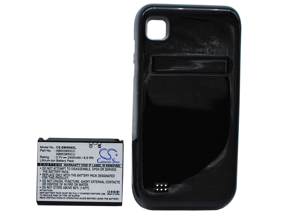 3.7V, Li-ion, 2400mAh, batterie de smartphone compatible Samsung, Ab653850cc, Galaxy S (Cdma), Sch-i909, 8.88Wh Mobile, Smartphone Cameron Sino Technology Limited (Smartphone)
