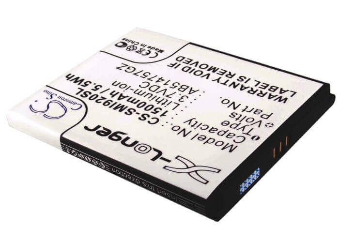 Battery For Samsung Sch-i920, Sch-i920 Omnia Ii, Sch-i920v 3.7v, 1500mah - 5.55wh Batteries for Electronics Cameron Sino Technology Limited (Suspended)