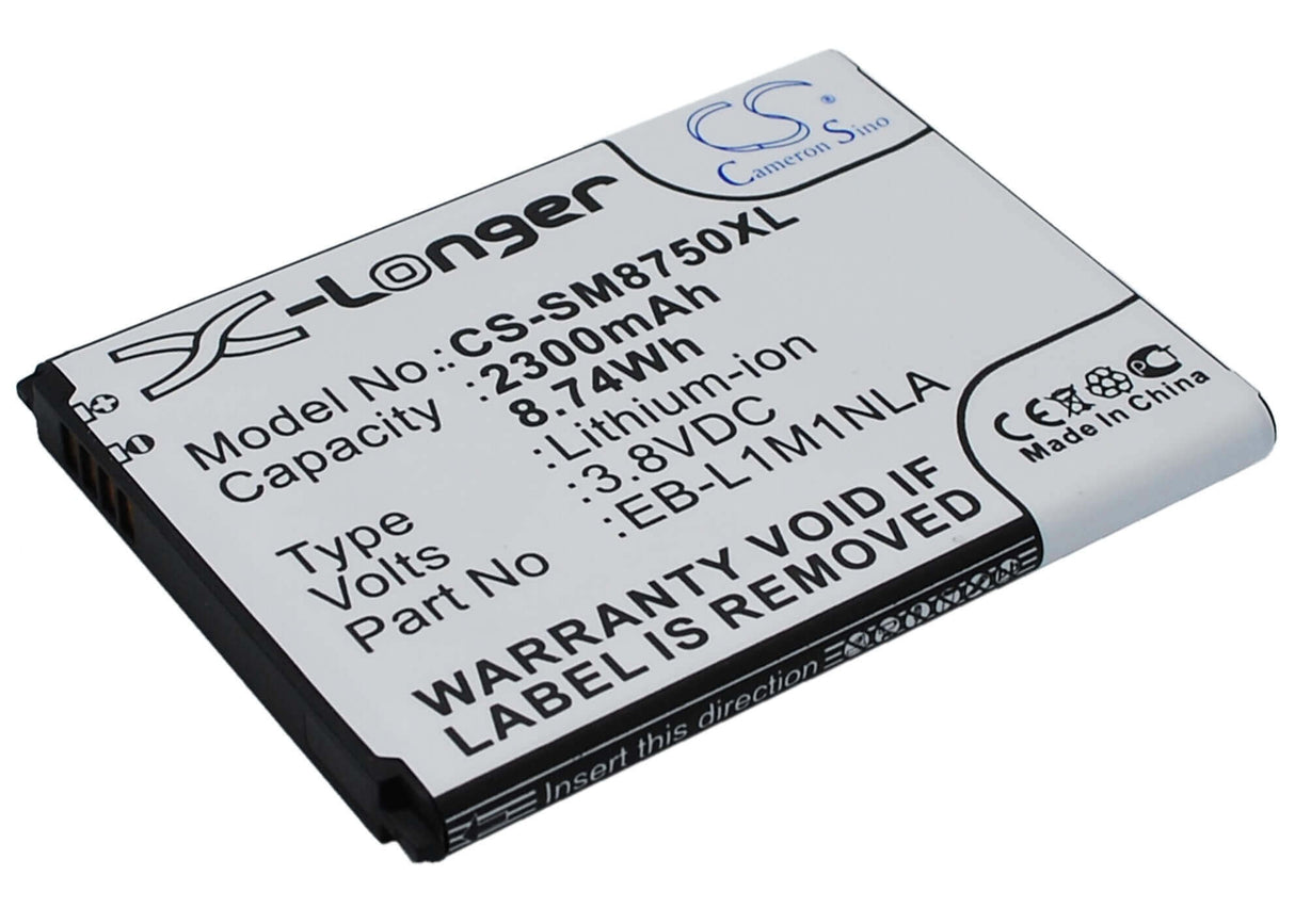 3.8V, Li-ion, 2300mAh, Batterie d'équipement compatible avec Everfine, Everfine, Samsung, Samsung, Eb-l1m1nla, PLA-20, Sfim-300, 8.74Wh Équipement, Enquête, Test Cameron Sino Technology Limited