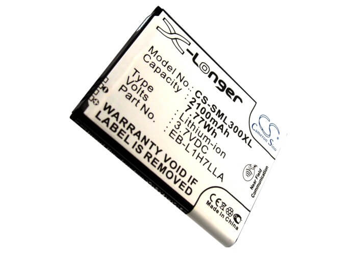 3.8V, Li-ion, 2100mAh, Mobile, SmartPhone battery fits Sprint, Samsung, Uscellular, Eb-l1h7lla, Galaxy Axiom, Galaxy Victory 4g, 7.98Wh Mobile, SmartPhone Cameron Sino Technology Limited (Smartphone)