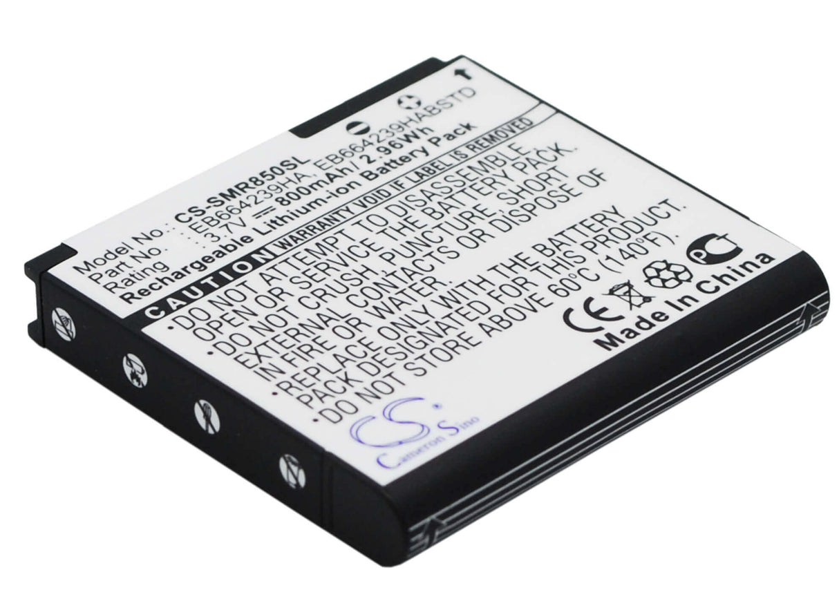 3.7V, Li-ion, 800mAh, batterie de smartphone compatible avec Samsung, Metropcs, Cricket, Uscellular, Eb664239ha, R710 Suede, Sch-r710, 2.96Wh Mobile, Smartphone Cameron Sino Technology Limited (Smartphone)