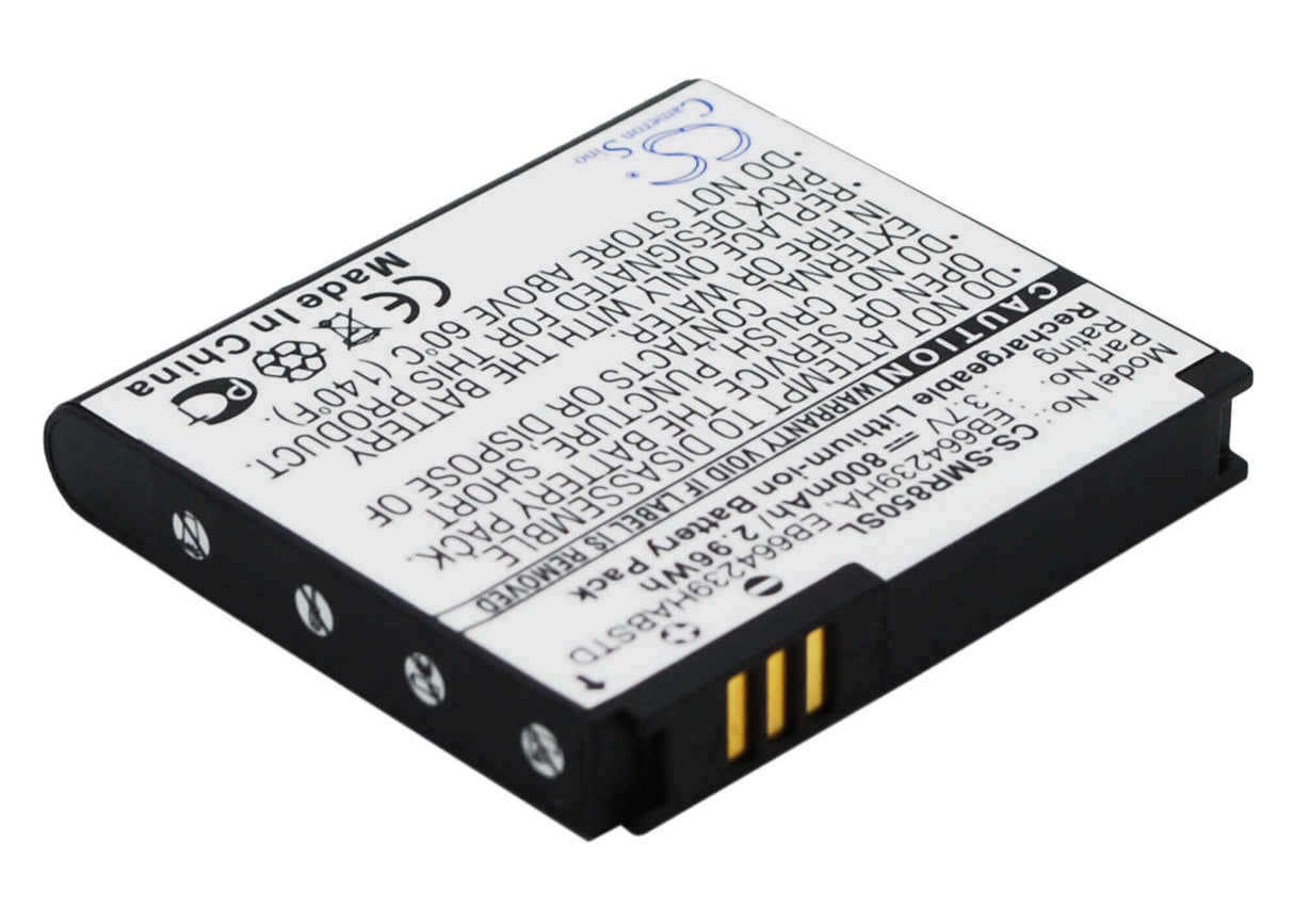 3.7V, Li-ion, 800mAh, batterie de smartphone compatible avec Samsung, Metropcs, Cricket, Uscellular, Eb664239ha, R710 Suede, Sch-r710, 2.96Wh Mobile, Smartphone Cameron Sino Technology Limited (Smartphone)