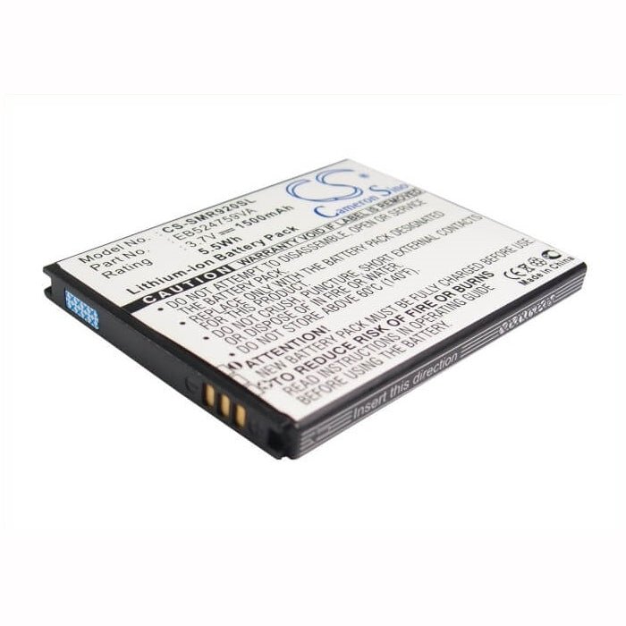 3,7V, Li-ion, 1500mAh, batterie pour smartphone compatible avec Metropcs, At&t, Samsung, Eb524759va, Focus S, Rugby Smart, 5,55Wh Mobile, SmartPhone Cameron Sino Technology Limited (Suspendu)