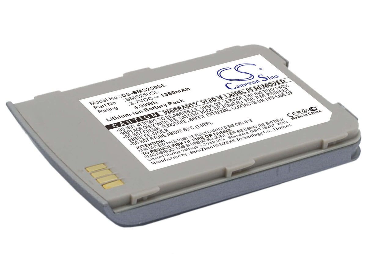 Battery For Samsung Sch-s250, Sgh-s250 3.7v, 1350mah - 5.00wh Batteries for Electronics Cameron Sino Technology Limited (Suspended)