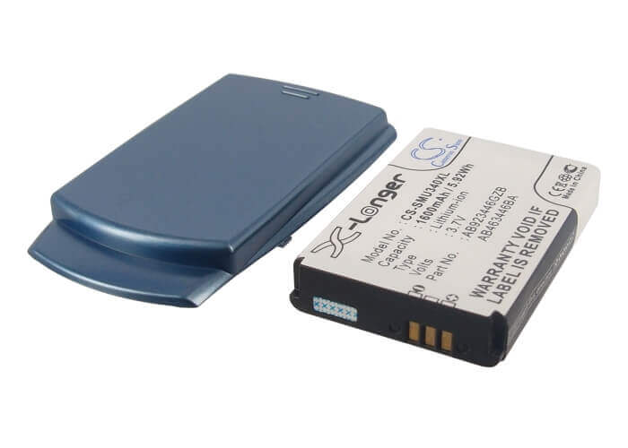 3.7V, Li-ion, 1600mAh, SmartPhone battery fits Samsung, Ab463446ba, Sch-u340, 5.92Wh Mobile, SmartPhone Cameron Sino Technology Limited (Suspended)