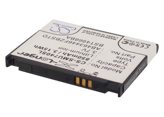 3.7V, Li-ion, 850mAh, SmartPhone battery fits Samsung, Ab463446fz, Sch-u740, Sch-u740 Alias, 3.15Wh Mobile, SmartPhone Cameron Sino Technology Limited (Suspended)