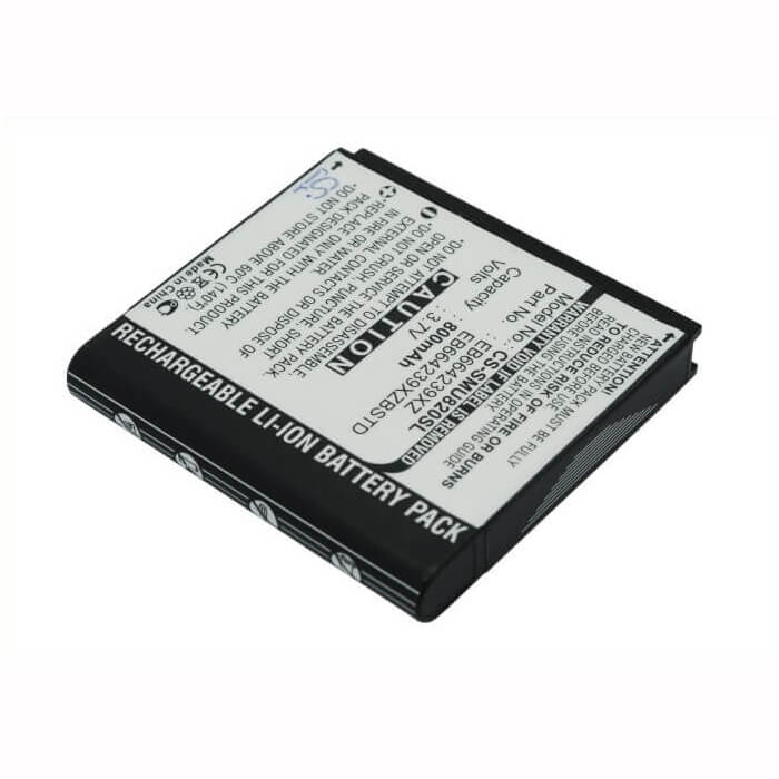 3.7V, Li-ion, 800mAh, SmartPhone battery fits Samsung, Eb664239xz, Reality U820, Sch-u820, 2.96Wh Mobile, SmartPhone Cameron Sino Technology Limited (Suspended)