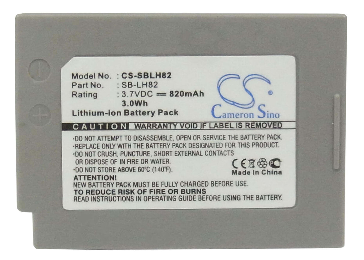Battery For Samsung Sdc-ms21b, Sdc-ms21s, Vp-ms10, Vp-ms10bl, 3.7v, 820mah - 3.03wh Batteries for Electronics Cameron Sino Technology Limited (Suspended)