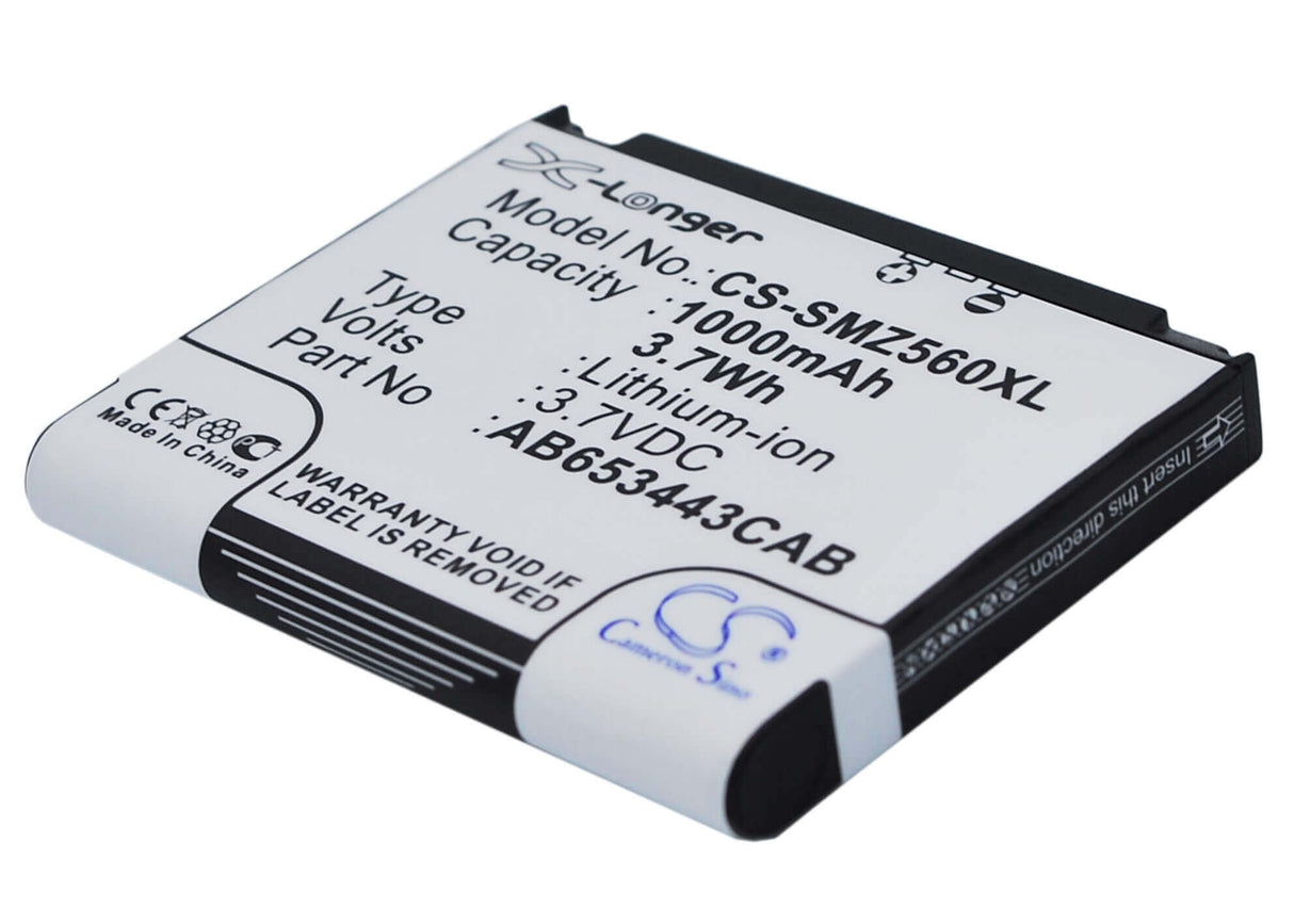 Battery For Samsung Sgh-a700, Sgh-a707, Sgh-a171 3.7v, 1000mah - 3.70wh Mobile, SmartPhone Cameron Sino Technology Limited (Suspended)