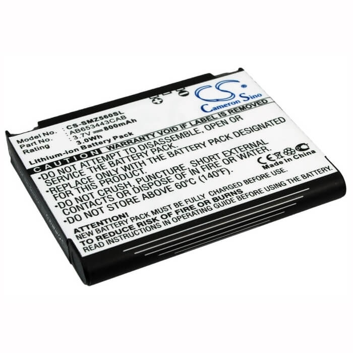 3.7V, Li-ion, 800mAh, SmartPhone battery fits Samsung, Ab603443aa, Behold Sgh-t919, Behold T919, 2.96Wh Mobile, SmartPhone Cameron Sino Technology Limited (Smartphone)