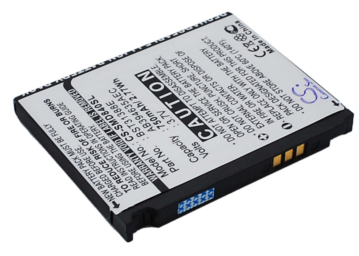 3,7V, Li-ion, 750mAh, batterie de smartphone compatible Samsung, Ab394635aec/std, M359, Sgh-d840, 2,78Wh Mobile, Smartphone Cameron Sino Technology Limited (Smartphone)