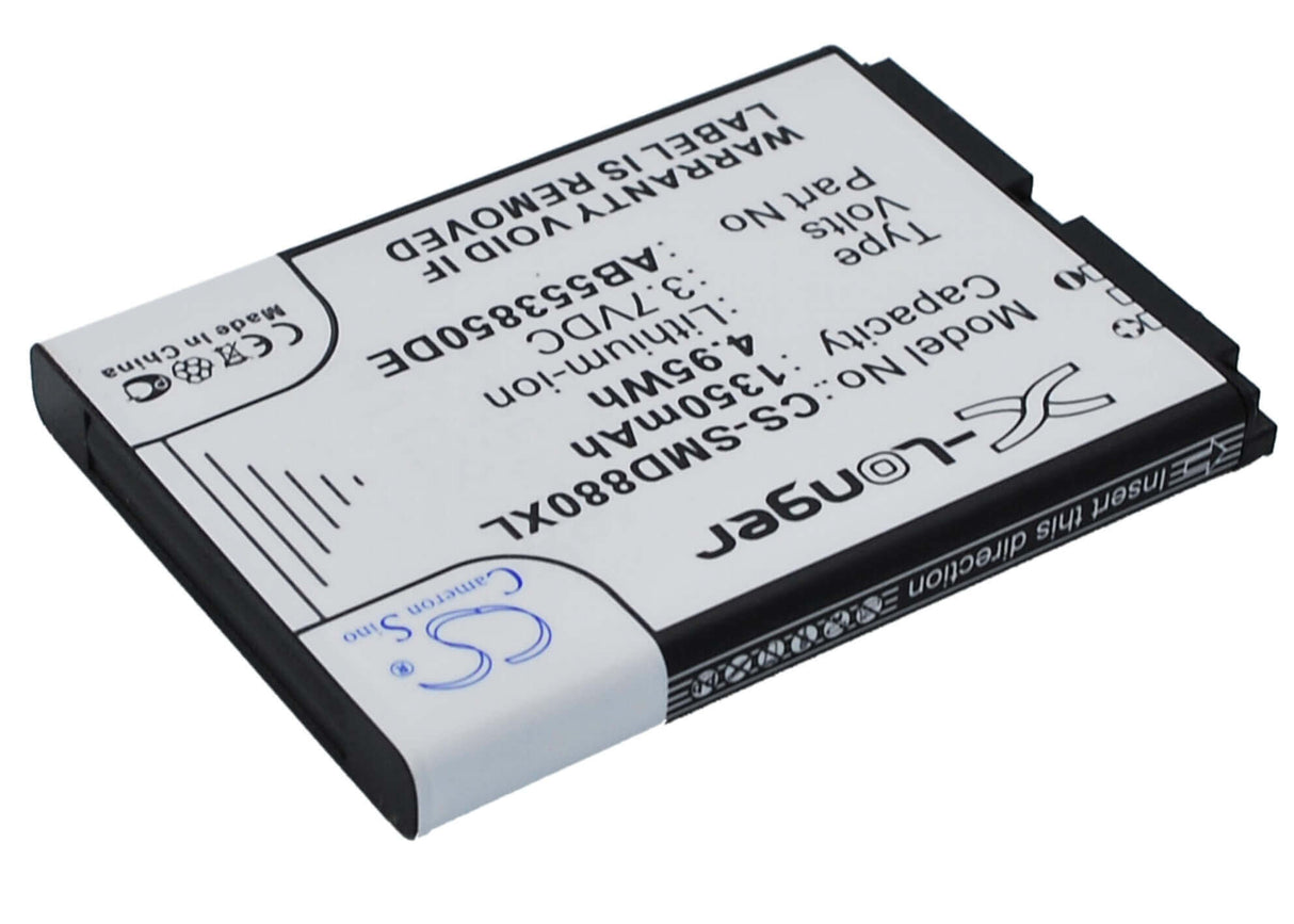 3.7V, Li-ion, 1350mAh, SmartPhone battery fits Samsung, Ab553850dc, Gt-b5702c, Gt-b5712c, 5Wh Mobile, SmartPhone Cameron Sino Technology Limited (Suspended)
