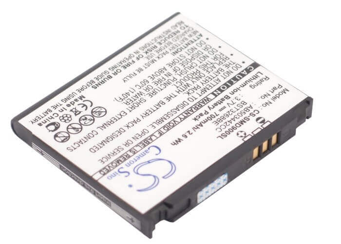 Batterie pour Samsung Sgh-d908, Sgh-d900, Sgh-d900i 3.7v, 700mah - 2.59wh Mobile, SmartPhone Cameron Sino Technology Limited (Suspendu)